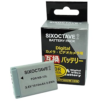 Amazon | str NB-13L キヤノン 互換バッテリー PowerShot G7 X